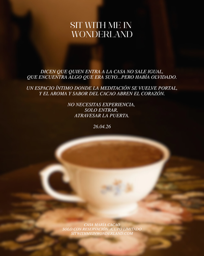 SIT WITH ME IN WONDERLAND 2026 I ABRIL
