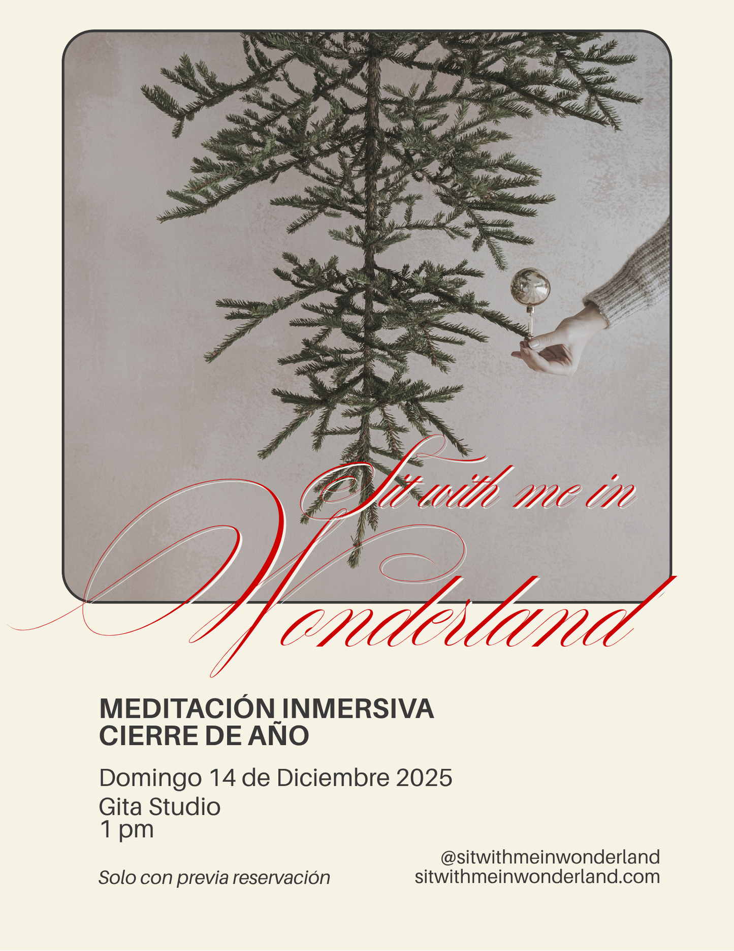 CHRISTMAS IN WONDERLAND I MEDITACIÓN INMERSIVA DICIEMBRE 2025